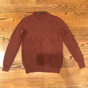 J. Crew Cambridge Cable Crewneck Sweater | Size M